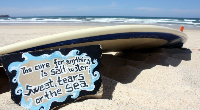The Cure For Anything Is Salt Water...