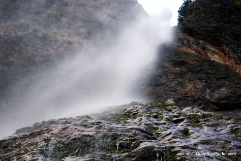 Under The Water Fall - RInka, Waterfall, Logarska Dolina, Slovenia